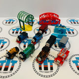 Capsule Plarail Wind-Up and Pull Along Broken Pieces, Missing Pieces, Missing Stickers Fair Condition/Glued Value Pack #7 - Used