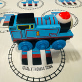 Christmas Thomas Older Face (Learning Curve) Good Condition Wooden - Used