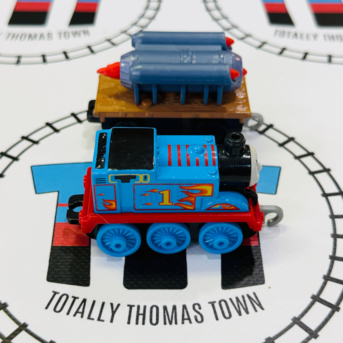 トーマス Rocket Thomas (2018) Used - Push Along Trackmaster – Totally