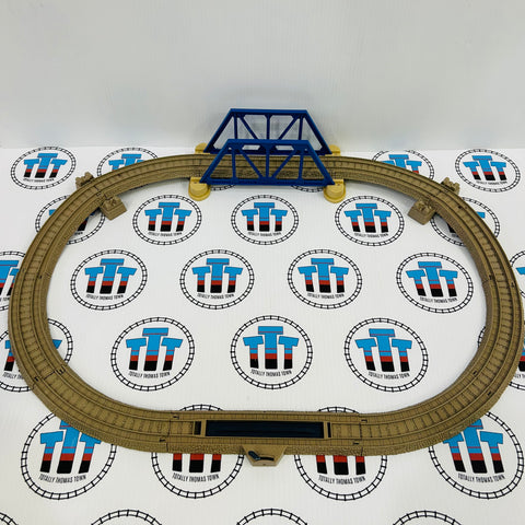 Blue Bridge Custom Oval Set Used - Trackmaster