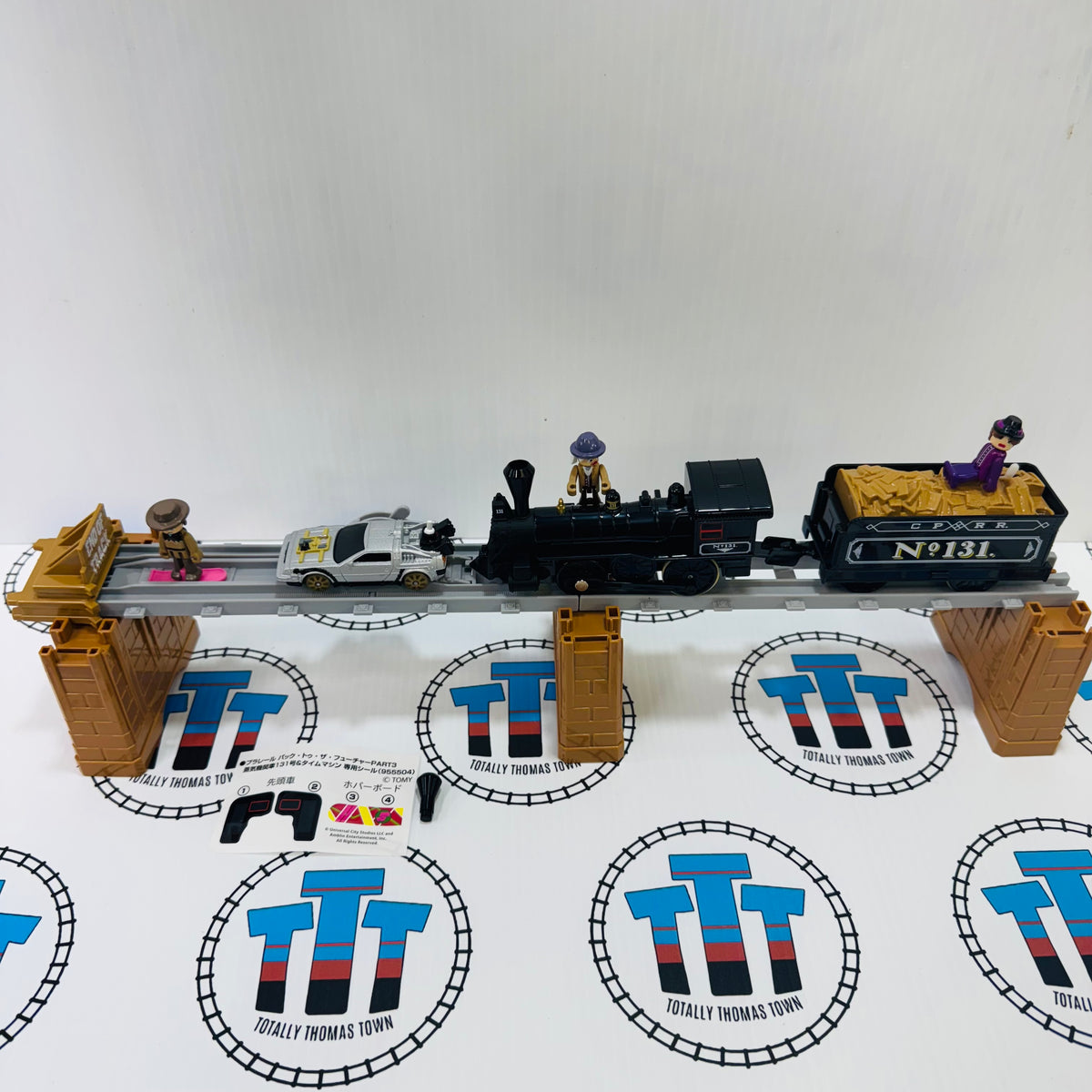 ✭*:゜☆tomomi Shop゜:*✭ Back to the Future III Set New NO Box - TOMY – Totally Thomas Town