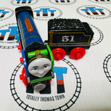 Patchwork Hiro & Tender (Mattel) Good Condition Wooden - Used