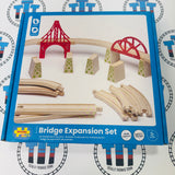 Bridge Expansion Rail Set Wooden - New in Box