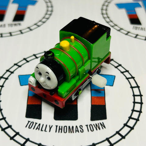 Percy Eyes Right No Stickers Capsule Plarail Wind Up - Used