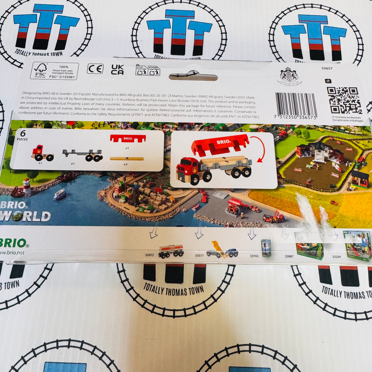 BRIO 33657 Lumber Truck with Logs Wooden - New – Totally Thomas Town
