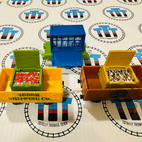 Brendam Shipping Cargo Cars Used - Trackmaster