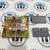 Level Crossing with Ramps BIGJIGS Rail Wooden - New no Box