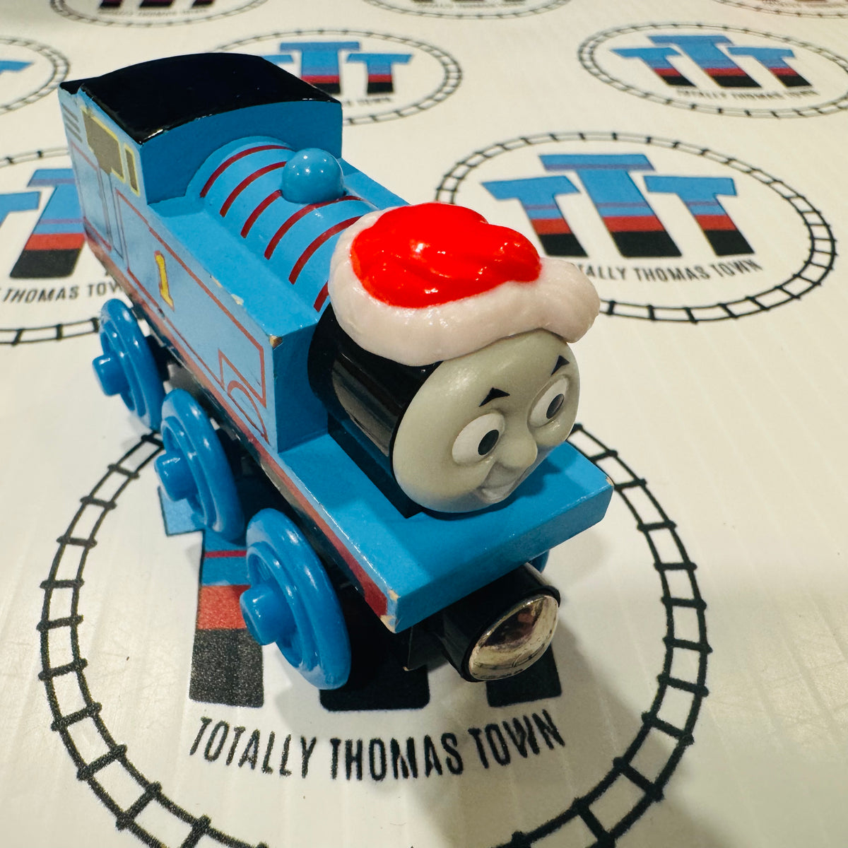 Thomas￼ Christmas Thomas Older Face (Learning Curve) Good Condition