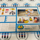 Lighthouse 4 Way Tunnel with Lighthouse, 2 People, House and Helicopter BIGJIGS Rail Wooden - New in Box