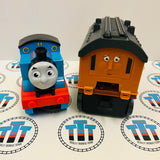 2-in-1 Transforming Thomas Set with Push Along Percy (See Notes) Used - Trackmaster Revolution