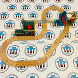 Reg and Percy at the Scrapyard Set Fair Condition Silver Track No Trains or Cargo Car - Used