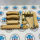 BIGJIGS Elevated Figure 8 Elevated Custom Set Track Pack 29 Pieces - New no Box