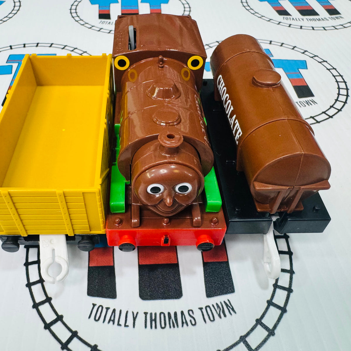 Chocolate Covered Percy and Cars New No Box - TOMY – Totally