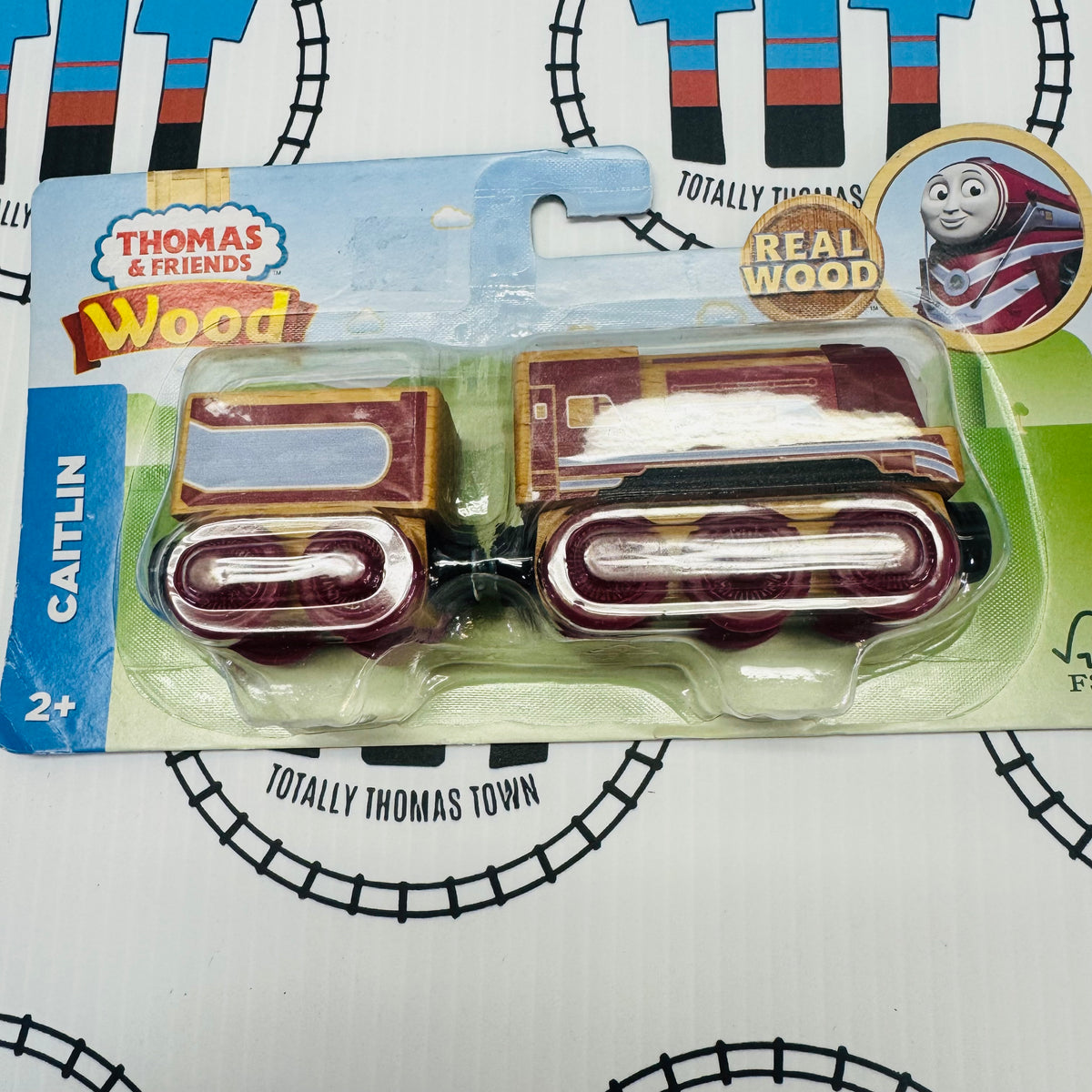 Caitlin and Tender #2 Taped Box (Thomas Wood Mattel Unpainted