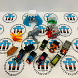 Capsule Plarail Wind-Up and Pull Along Broken Pieces, Missing Pieces, Missing Stickers Fair Condition/Glued Value Pack #8 - Used