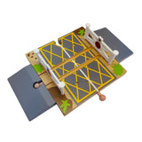 Level Crossing with Ramps BIGJIGS Rail Wooden - New no Box