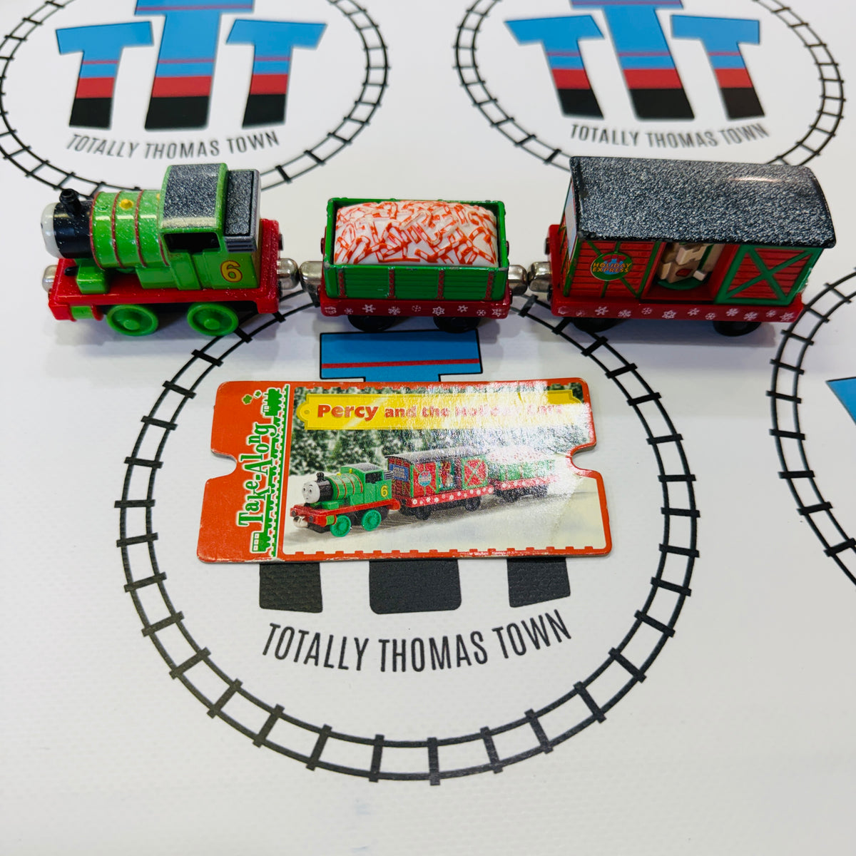 Percy and the Holiday Cars (2002) with Character Card #2 Used