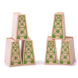 High Level Blocks 6 Pieces BIGJIGS Track - NEW in Box