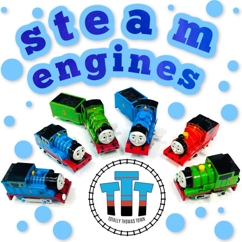 Totally Thomas Town Large Custom Steam Engines Sticker