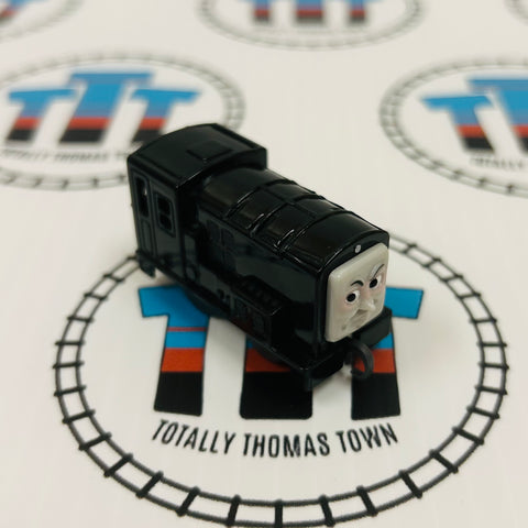Angry Diesel No Stickers Pull Along Capsule Plarail - Used