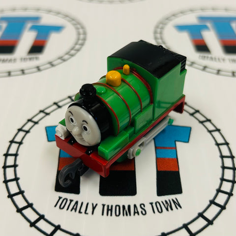 Percy Eyes Straight No Stickers Pull Along Capsule Plarail - Used