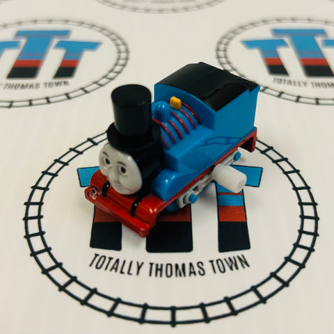 Thomas Top Hat Missing Light No Stickers Capsule Plarail Wind Up - Used