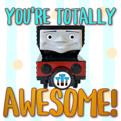 Totally Thomas Town Large Custom Hector Sticker