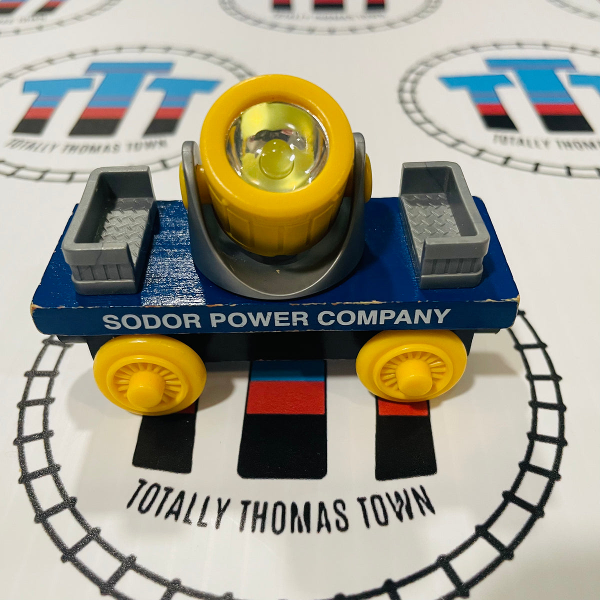 Spotlight Car with Working Light (Learning Curve) Wooden Used