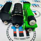 Flying Scotsman with 2 Tenders Rare #9 (2001 Learning Curve) Good Condition Wooden - Used