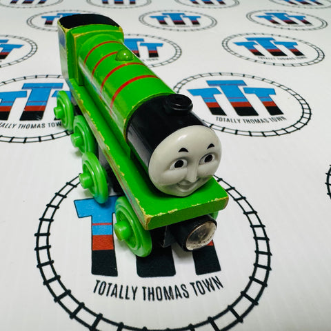 Henry no Tender (Learning Curve) Fair Condition Chipping Paint Wooden - Used