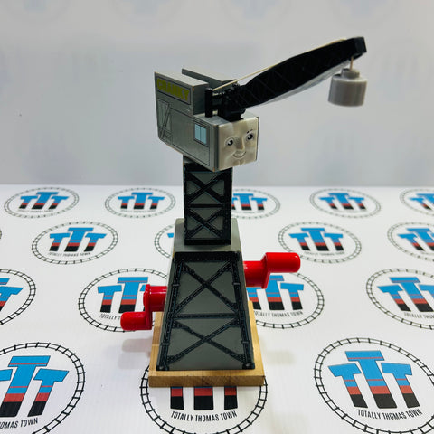 Cranky the Crane Grey Poor Condition Wooden - Used