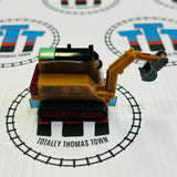 Oliver the Excavator with Treads Newer Style Pull Along Capsule Plarail - Used