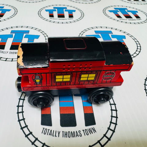 Musical Caboose (Learning Curve or TOMY) Poor Condition Wooden - Used