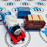 Snowy Storm Gordon & Tender and Cargo Car (2013) Used - Trackmaster Revolution