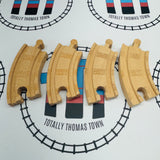Curved Track 3.5" - 4 Pieces Thomas Brand Wooden - Used