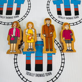 Family of Four #3 (Learning Curve 1996) Wooden - Used