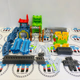 Percy 6-in-1 Set #3 No Train/Missing 1 Railing/Different Colour Pieces Used - Trackmaster Revolution