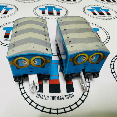 Blue Annie and Blue Clarabel (2013) Fair Condition Used - Trackmaster Revolution