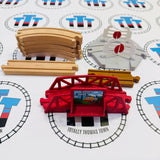 Thomas Wood (2018) Bridge and Crossing Set Fair Condition Track Used- Thomas Brand