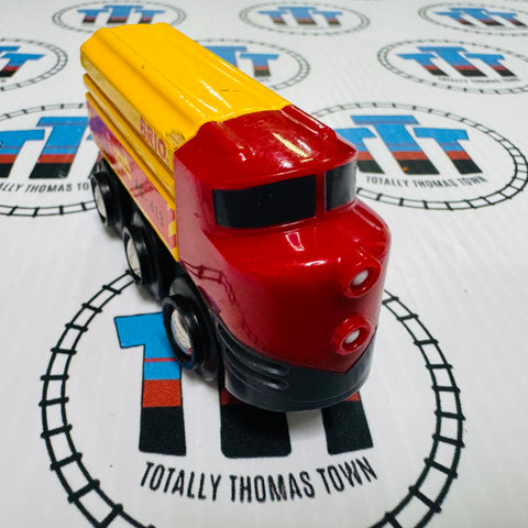 BRIO 33766 Red & Yellow Diesel AS 413 Fair Condition Wooden - Used