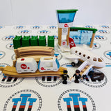 BRIO 33301 Monorail Airport Set (Different Stairs) Wooden - Used