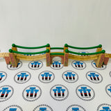 Suspension Bridge with Track Rare #1 Slight Rips Clickity Clack Wooden - Used