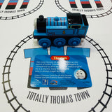 A Day at "The Works" Set #1 (Writing On ALL Trains, Stations, Track, Accessories) Missing Signals/Red House Peeling Sticker Wooden - Used