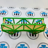 Sodor Bay Bridge Green Clickity Clack Track Wooden - Used
