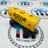 Sodor Fuel Tanker (Learning Curve 1994) État correct Bois peint - Occasion