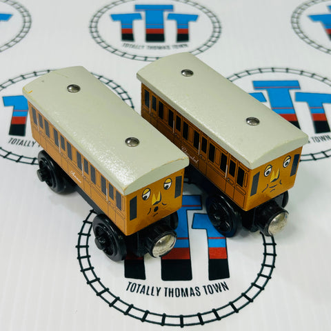 Annie & Clarabel (Learning Curve) Good Condition Wooden - Used