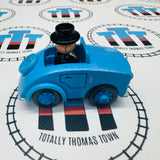 La voiture de Monsieur le Contrôleur (Learning Curve ou TOMY) Bon état en bois - Occasion