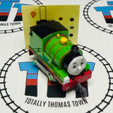 Percy Eyes Left with Sticker Sheet Pull Along Capsule Plarail - Used