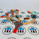 Lift and Load Cargo Set #2 Painted Bases, Different Cargo Piece (Thomas Wood Mattel) Edition - Used