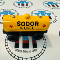 Sodor Fuel Tanker (Learning Curve 1997) Good Condition Wooden - Used